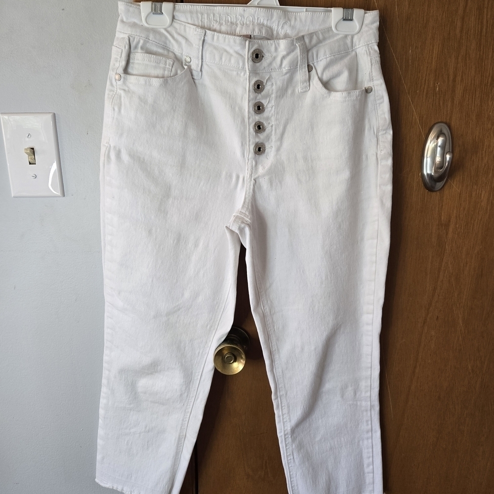 Hydraulic Women's Straight Leg Jeans - White